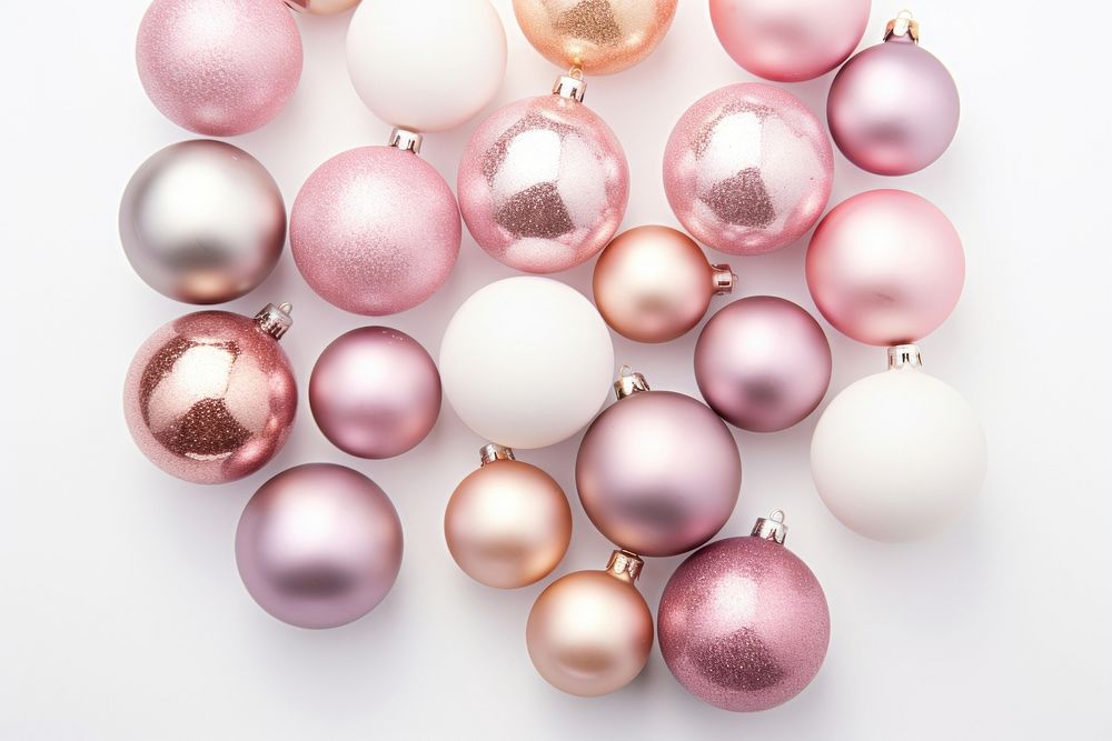 Christmas ornaments backgrounds jewelry pearl. AI generated Image by rawpixel.