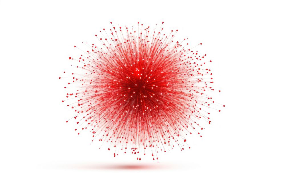 Firework fireworks red white background. AI generated Image by rawpixel.