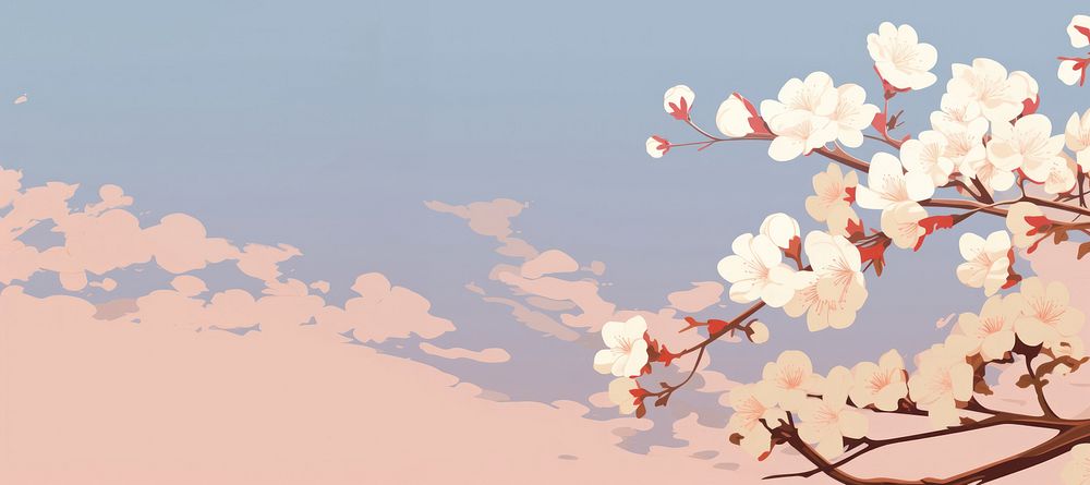 Blossom backgrounds outdoors nature. 