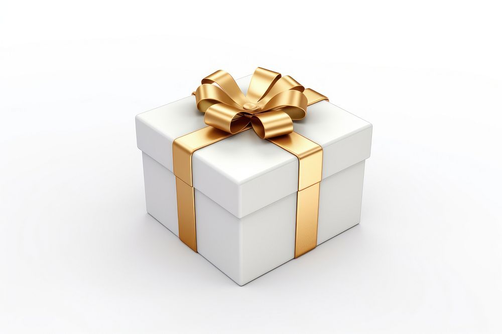 Gift box opening white white background celebration. AI generated Image by rawpixel.