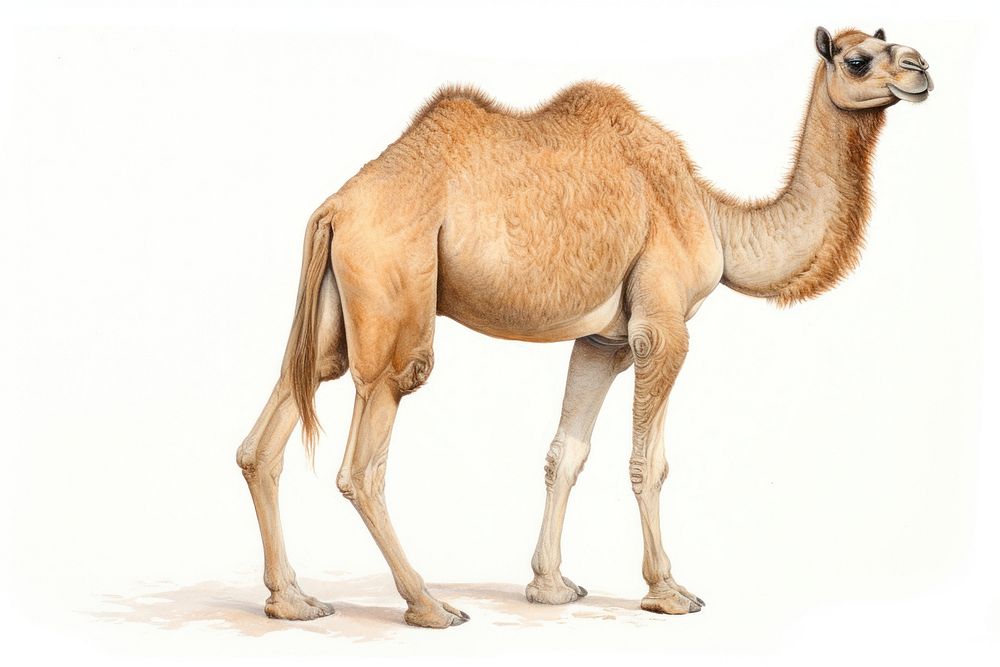 A camel animal mammal kangaroo. AI generated Image by rawpixel.