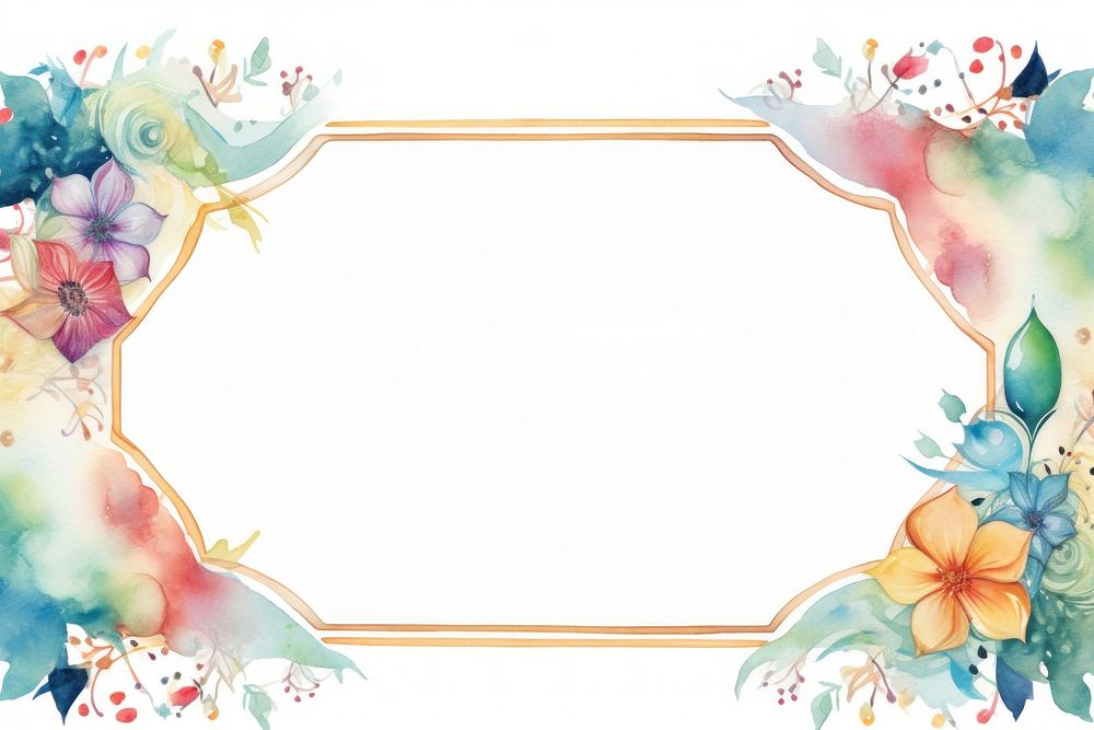 Ramadan frame backgrounds pattern flower. 