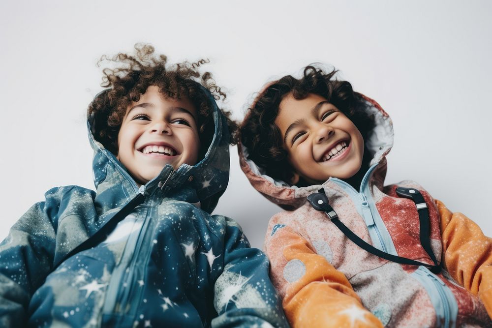 Kids wearing astronomy costume smile laughing fun. AI generated Image by rawpixel.
