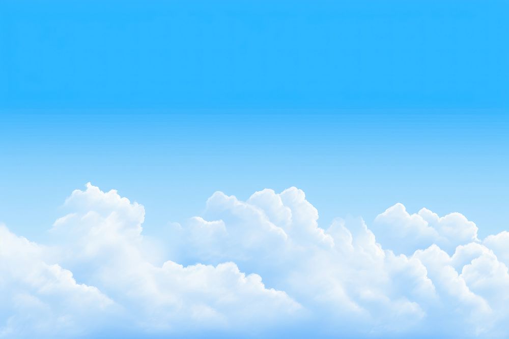 Clean blue sky backgrounds outdoors nature. AI generated Image by rawpixel.