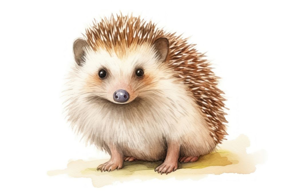 Porcupine hedgehog mammal animal. AI | Free Photo Illustration - rawpixel