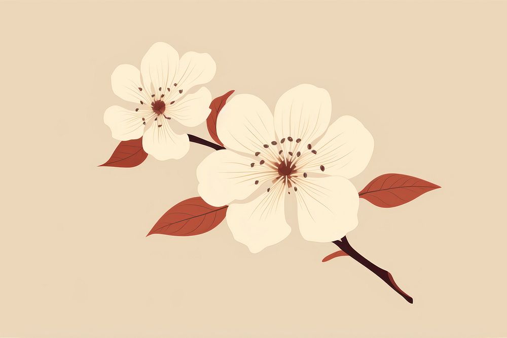 Blossom flower plant inflorescence. 