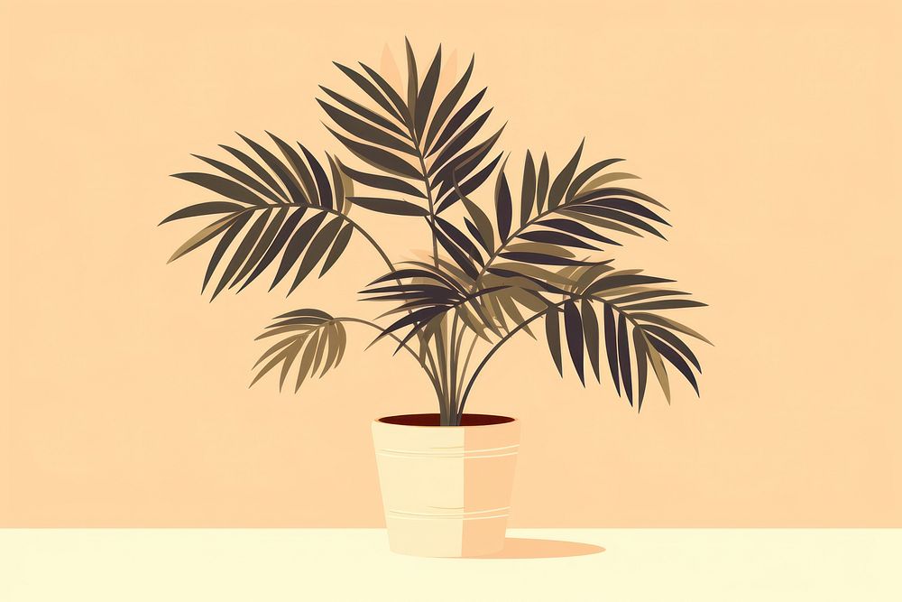 Tropical plant leaf tree houseplant. AI generated Image by rawpixel.