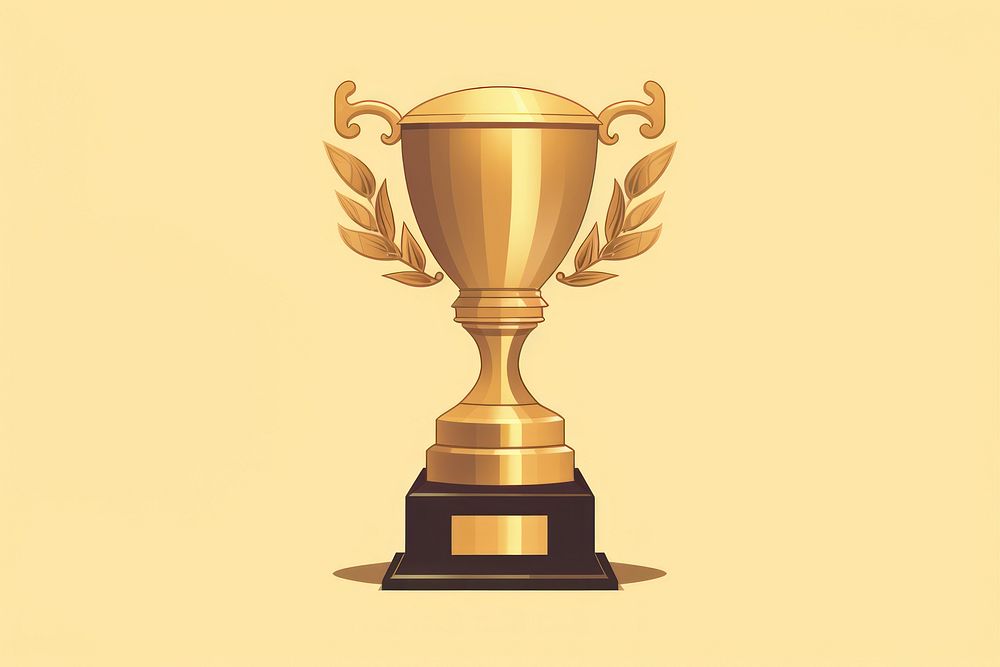Economy Trophy trophy achievement investment. AI generated Image by rawpixel.