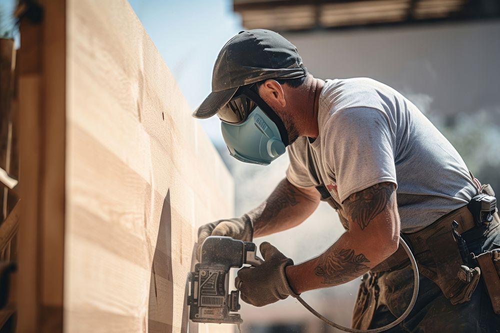 Contractor craftsperson architecture woodworking. AI generated Image by rawpixel.