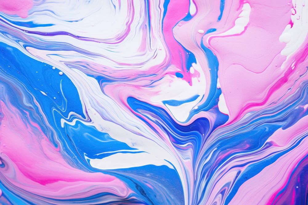 Acrylic paint swirl effect  AI generated image by rawpixel