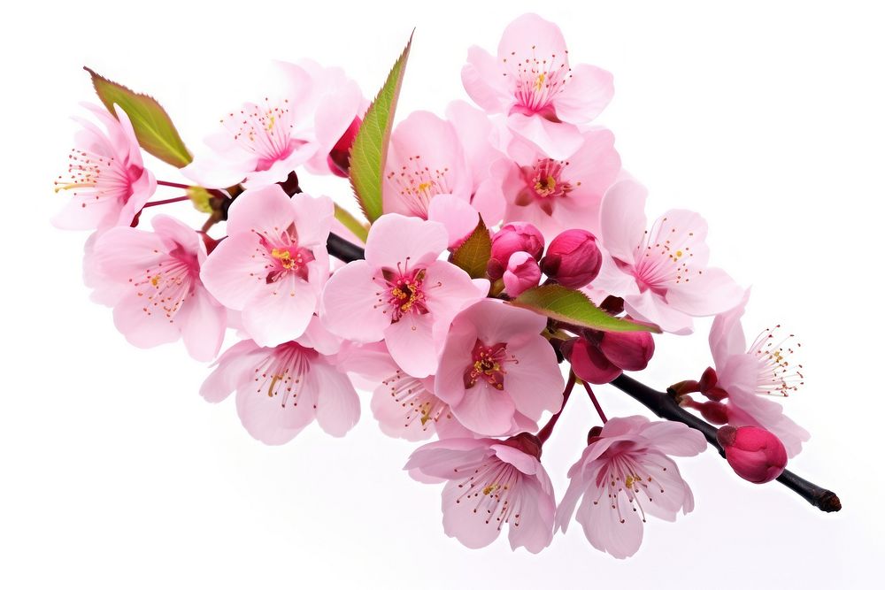 Wild Himalayan Cherry blossom flower cherry. AI generated Image by rawpixel.