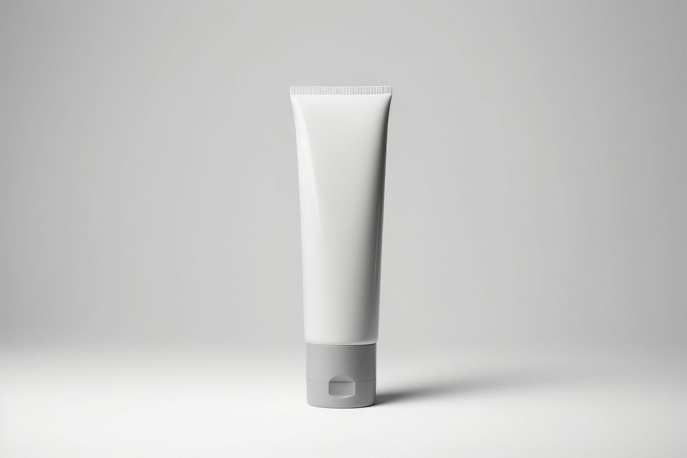 Face cleansing packaging white background technology toothpaste. AI generated Image by rawpixel.