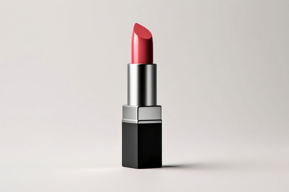 A minimal lipstick cosmetics glamour fashion. 