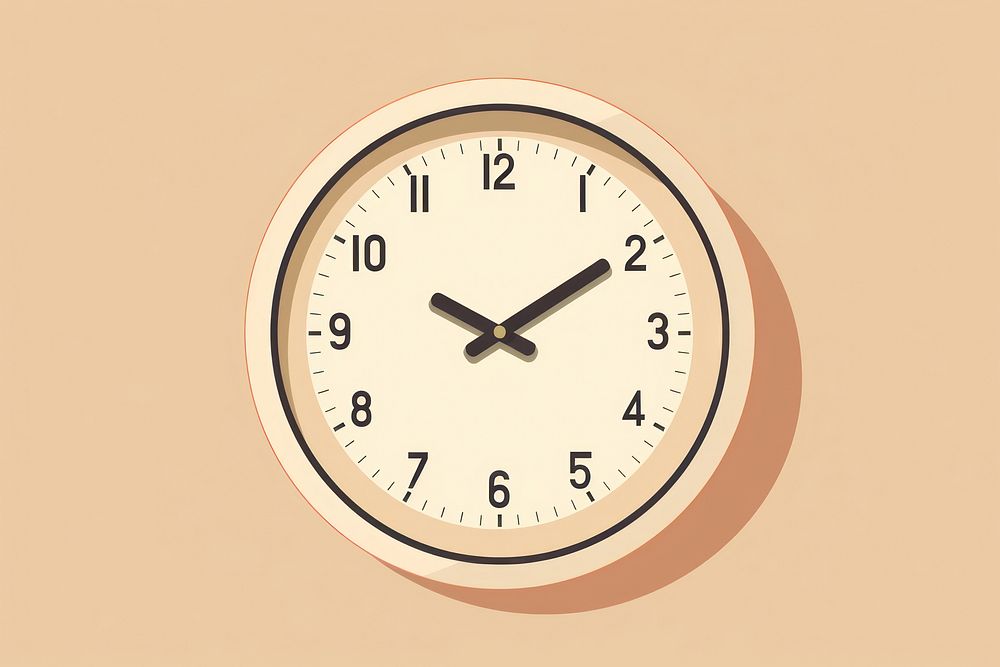 Clock digital furniture deadline accuracy. AI generated Image by rawpixel.