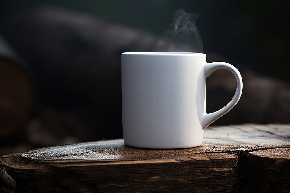 Mug lighting coffee drink. AI generated Image by rawpixel.