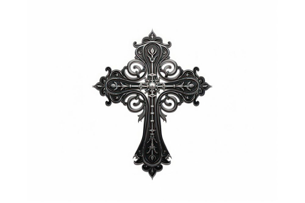 Cross design crucifix symbol spirituality. AI generated Image by rawpixel.