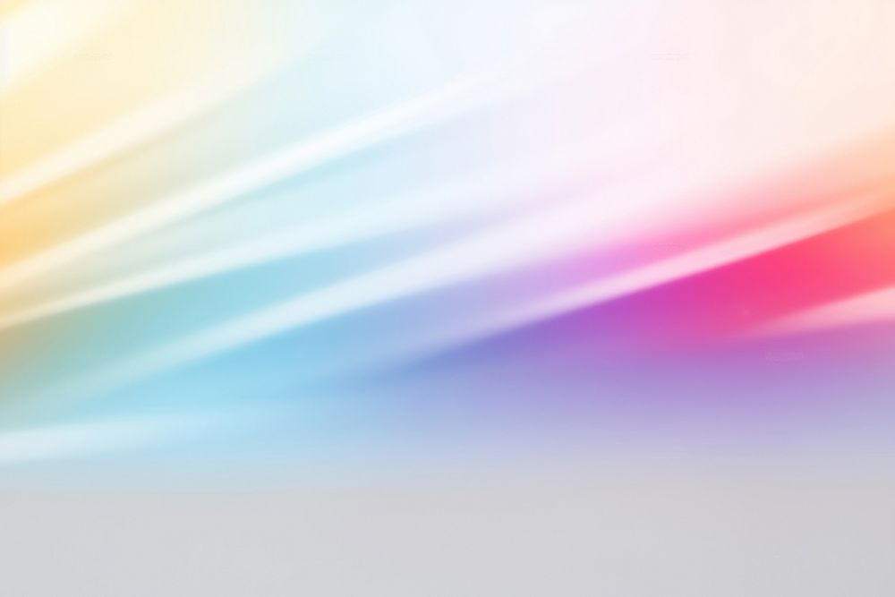 Blurred rainbow backgrounds light illuminated.