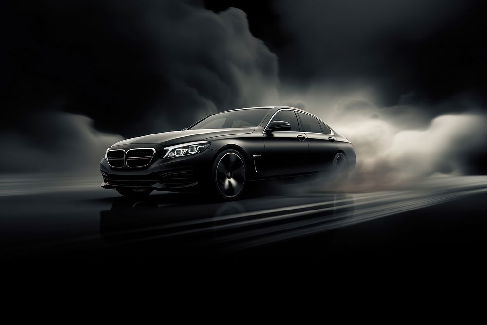 Black Luxury car vehicle wheel black. AI generated Image by rawpixel.