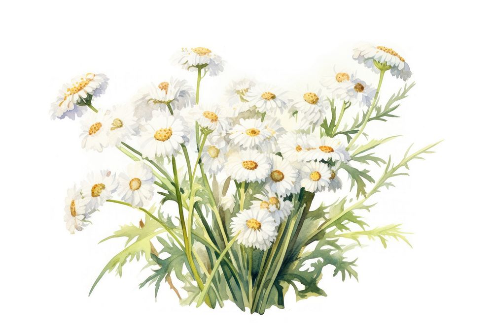 Pearly Everlasting flower plant daisy. 