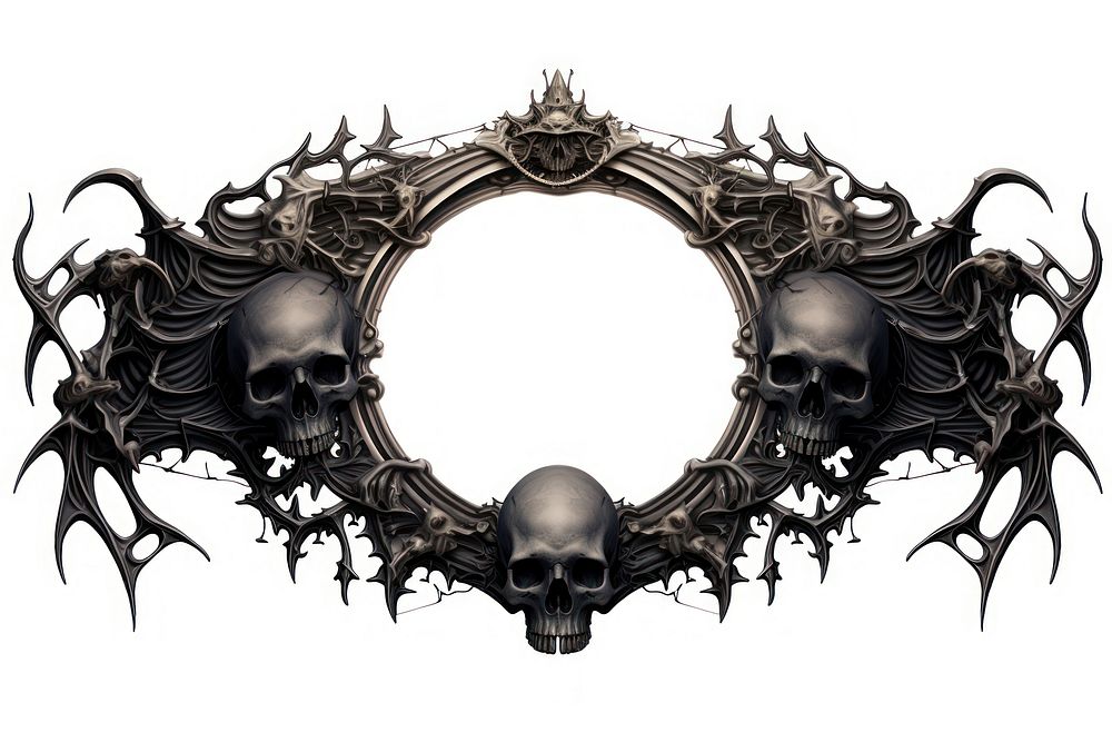 Gothic style design frame accessories accessory history. 