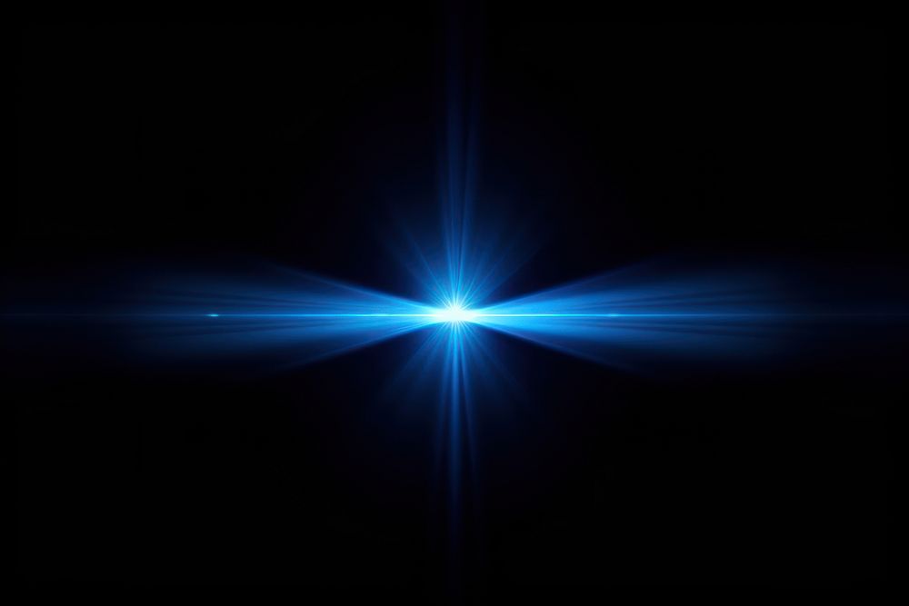 Light beam backgrounds blue illuminated. 