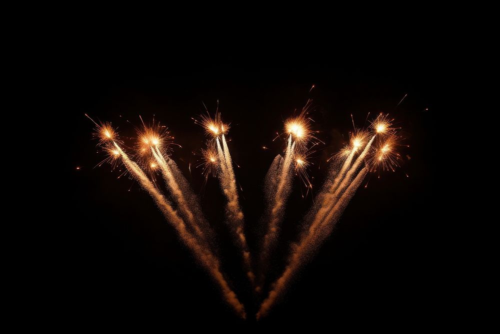 Firework fireworks light black background. AI generated Image by rawpixel.