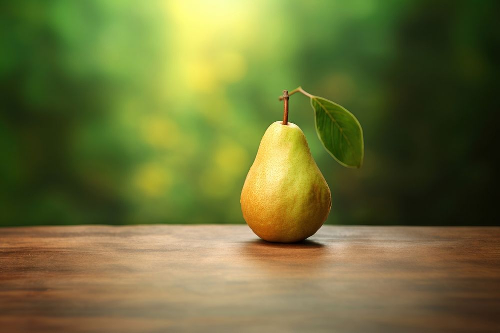 Pear fruit plant food. 