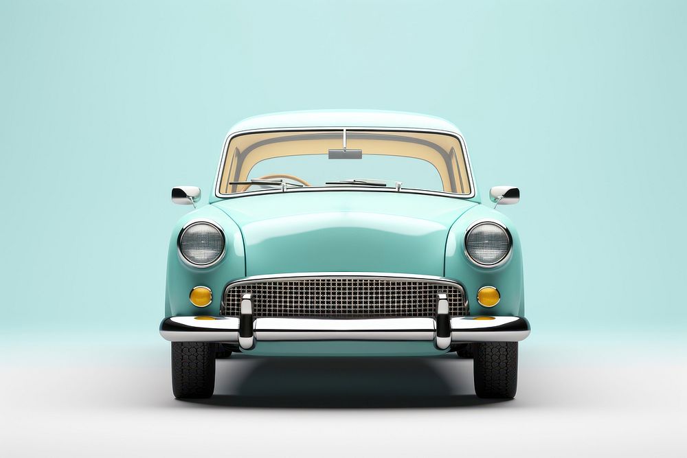 Vintage car vehicle transportation convertible. AI generated Image by rawpixel.