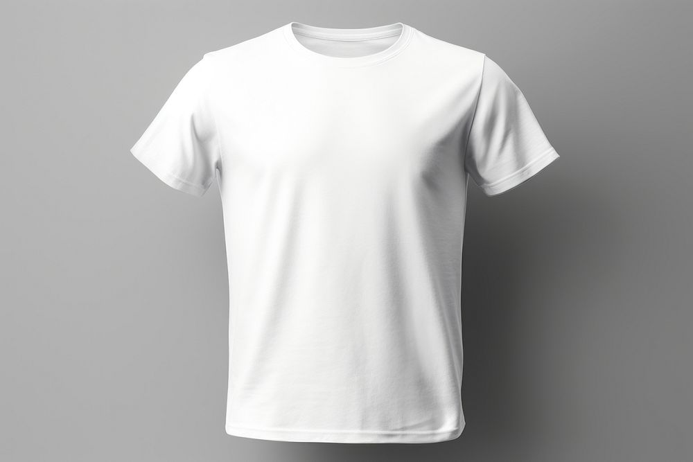 T-shirt white coathanger undershirt. AI | Free Photo - rawpixel