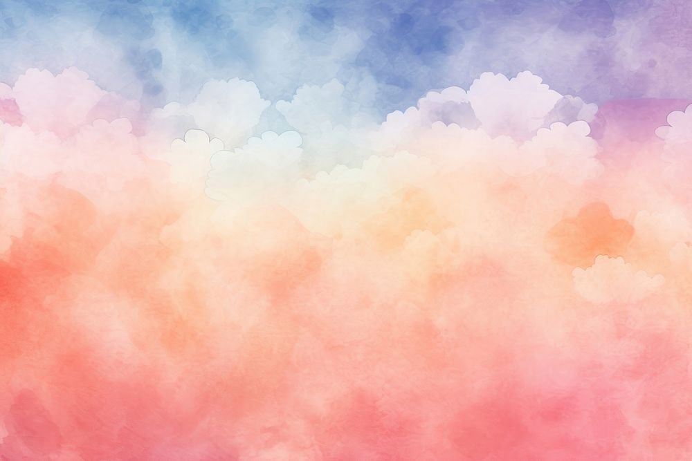 Watercolor background backgrounds outdoors nature. AI generated Image by rawpixel.