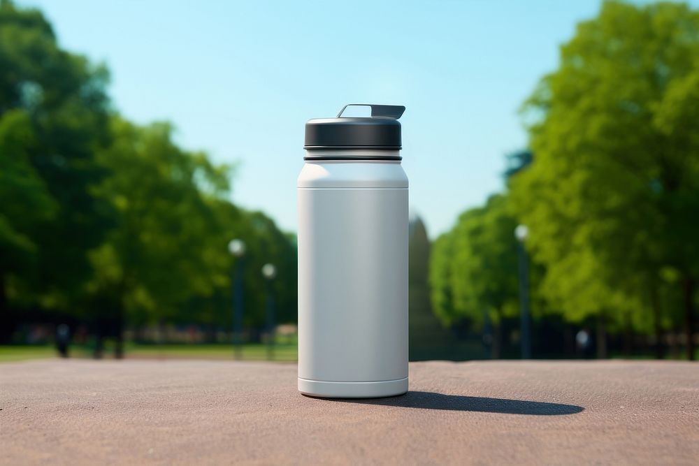 Protein shaker bottle refreshment disposable drinkware. AI generated Image by rawpixel.