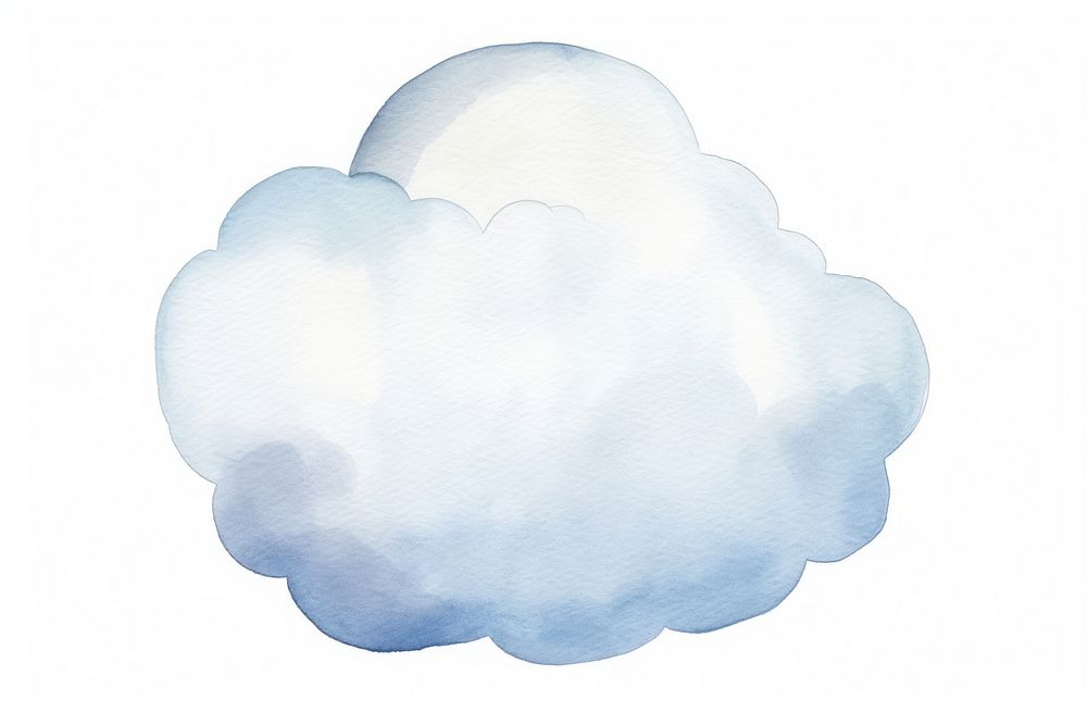 White cloud backgrounds cloudscape outdoors. AI generated Image by rawpixel.