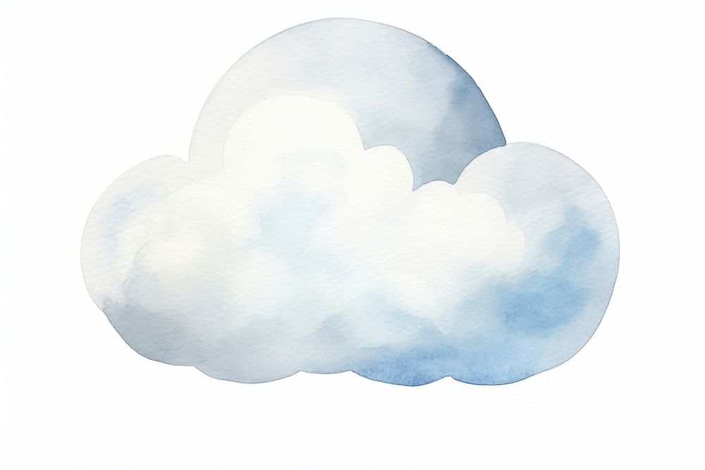 White cloud nature cloudscape creativity. AI generated Image by rawpixel.