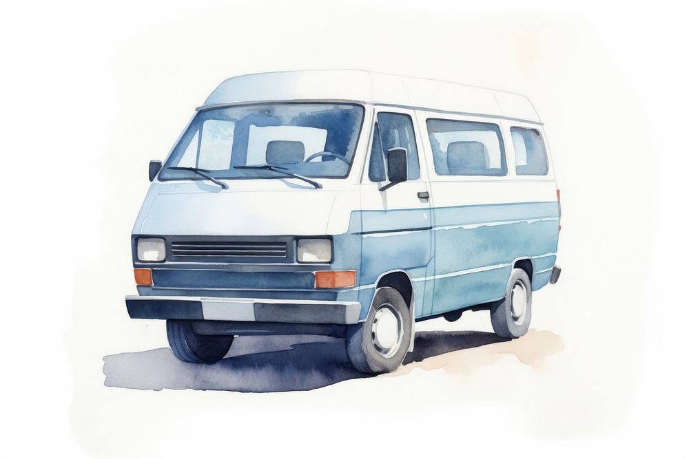 Van vehicle minibus car. 