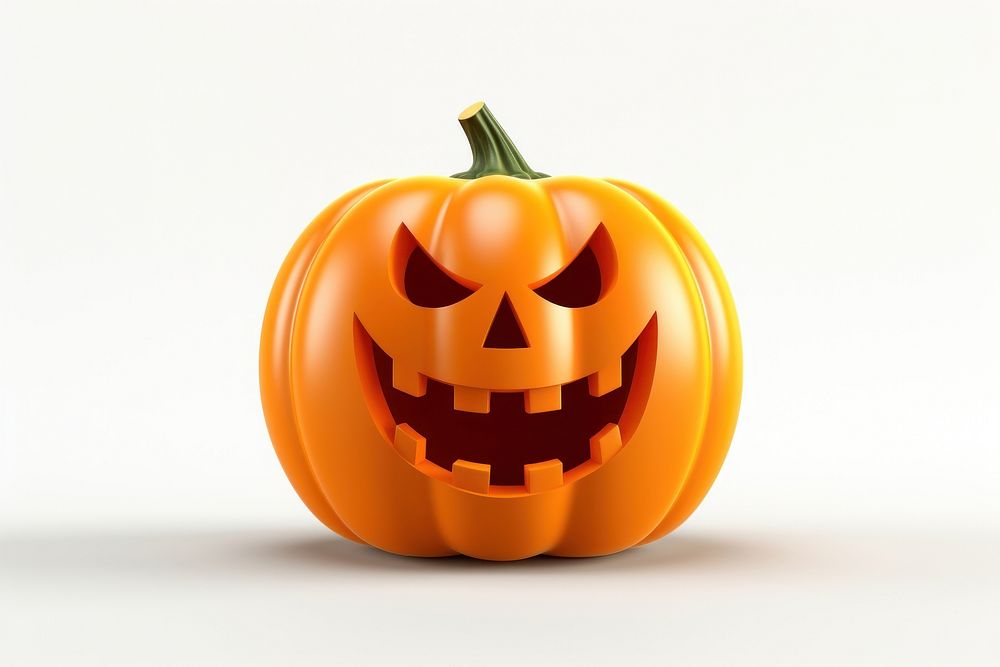 Halloween pumpkin vegetable plant. AI generated Image by rawpixel.
