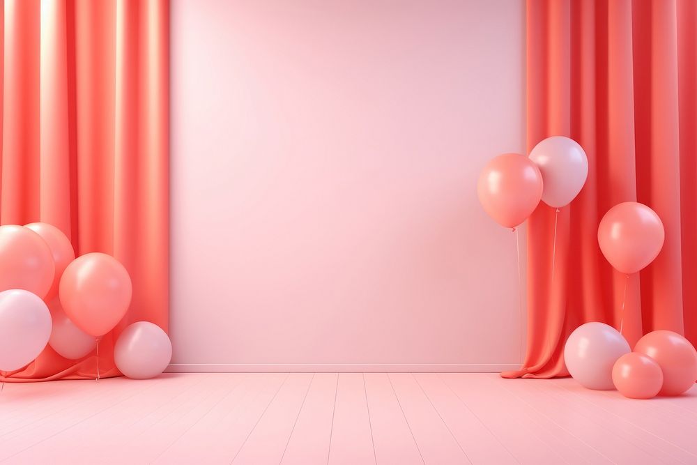 Small party backgrounds balloon celebration. AI generated Image by rawpixel.