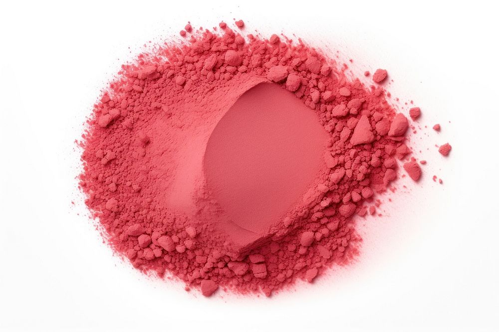 Powder red white background splattered. AI generated Image by rawpixel.