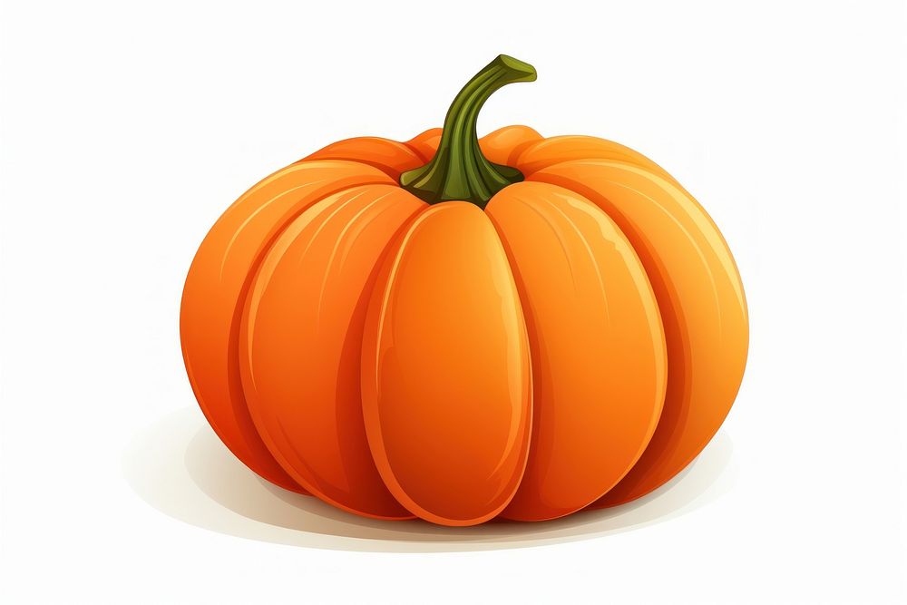 Pumpkin halloween vegetable plant. AI generated Image by rawpixel.
