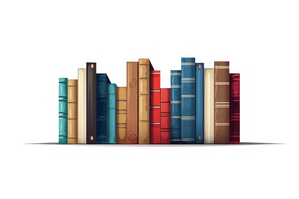 Books publication bookshelf bookcase. AI generated Image by rawpixel.