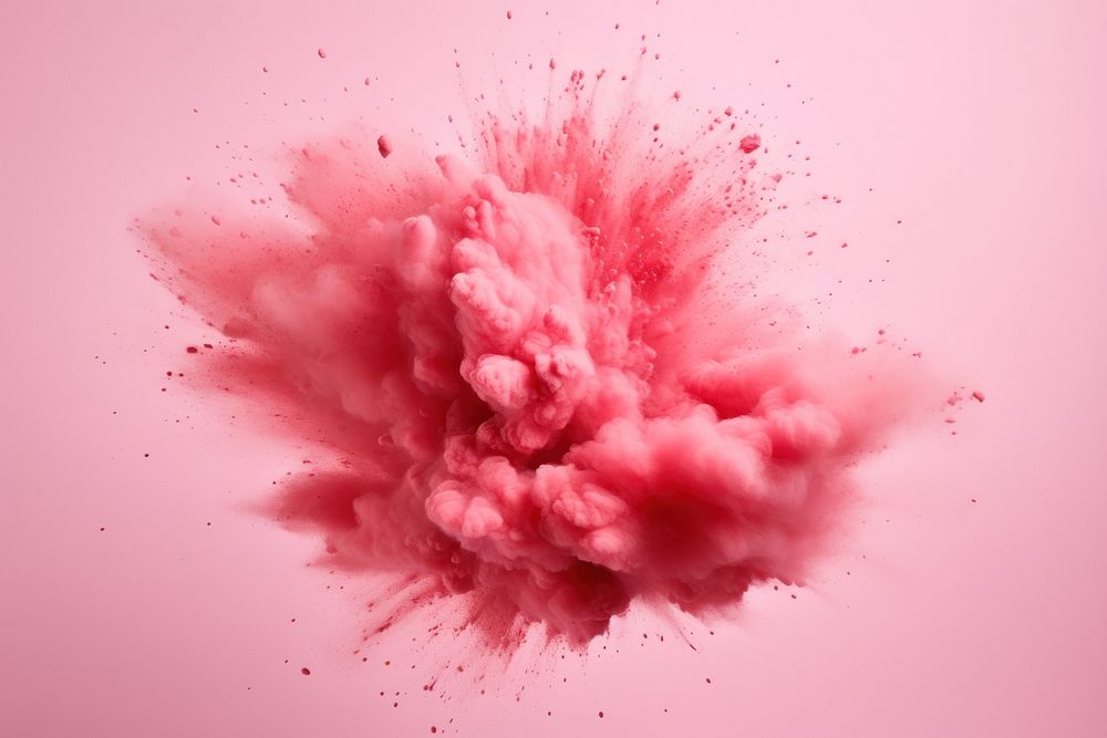 Explosion Powder splattered freshness. 