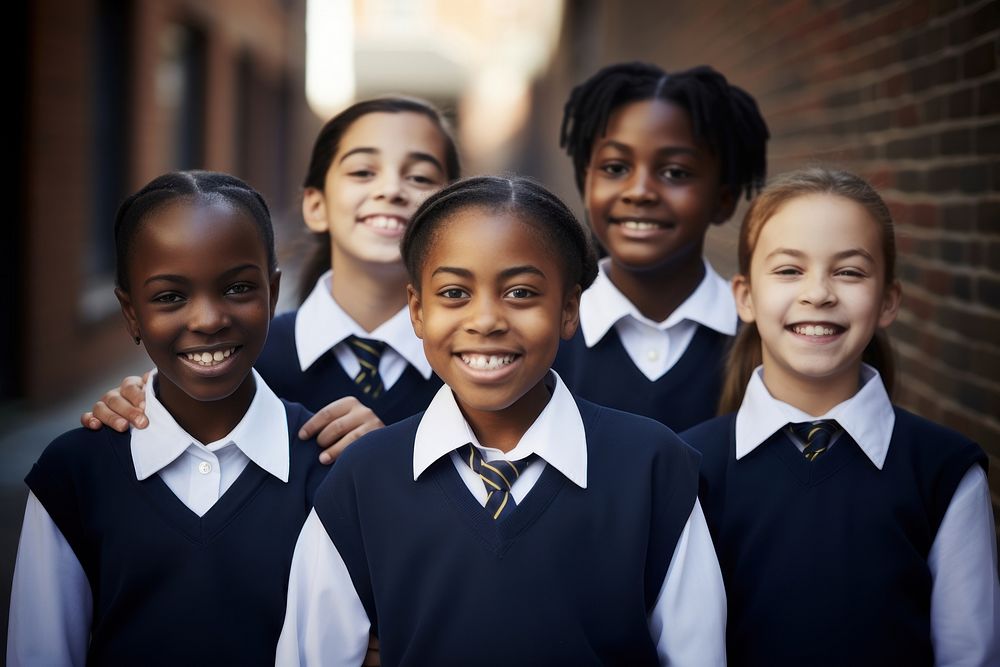 Student school child happy. 