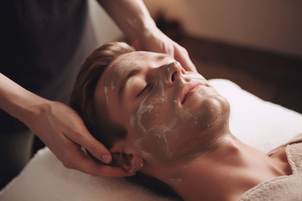 Face spa accessories relaxation. AI generated Image by rawpixel.