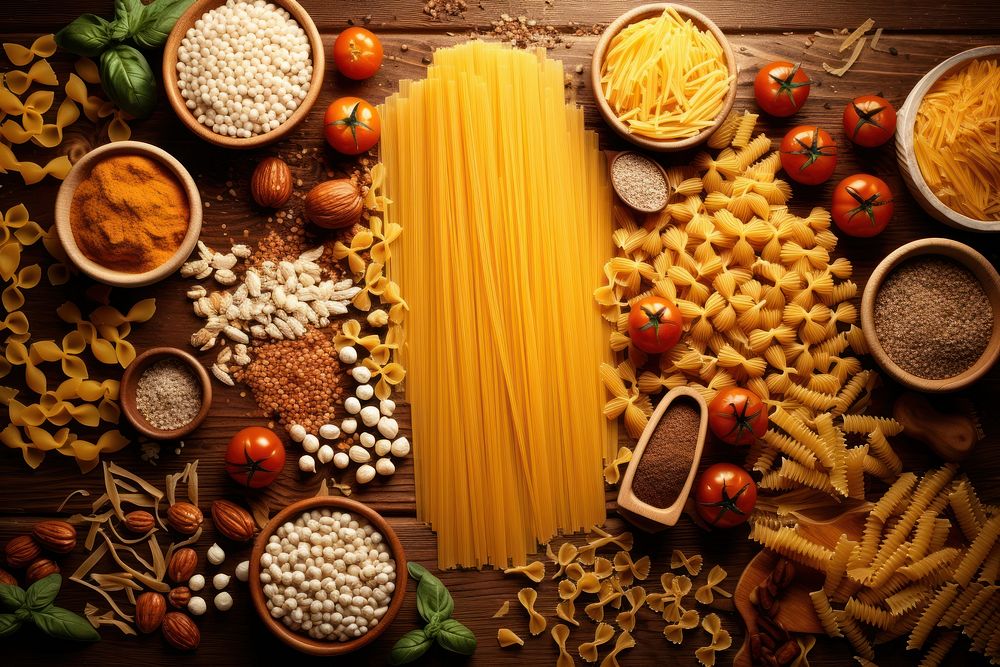 Pasta food table italian food. | Free Photo - rawpixel