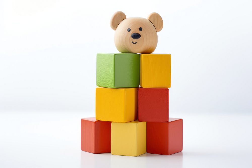 Toy block representation cartoon. AI generated Image by rawpixel.