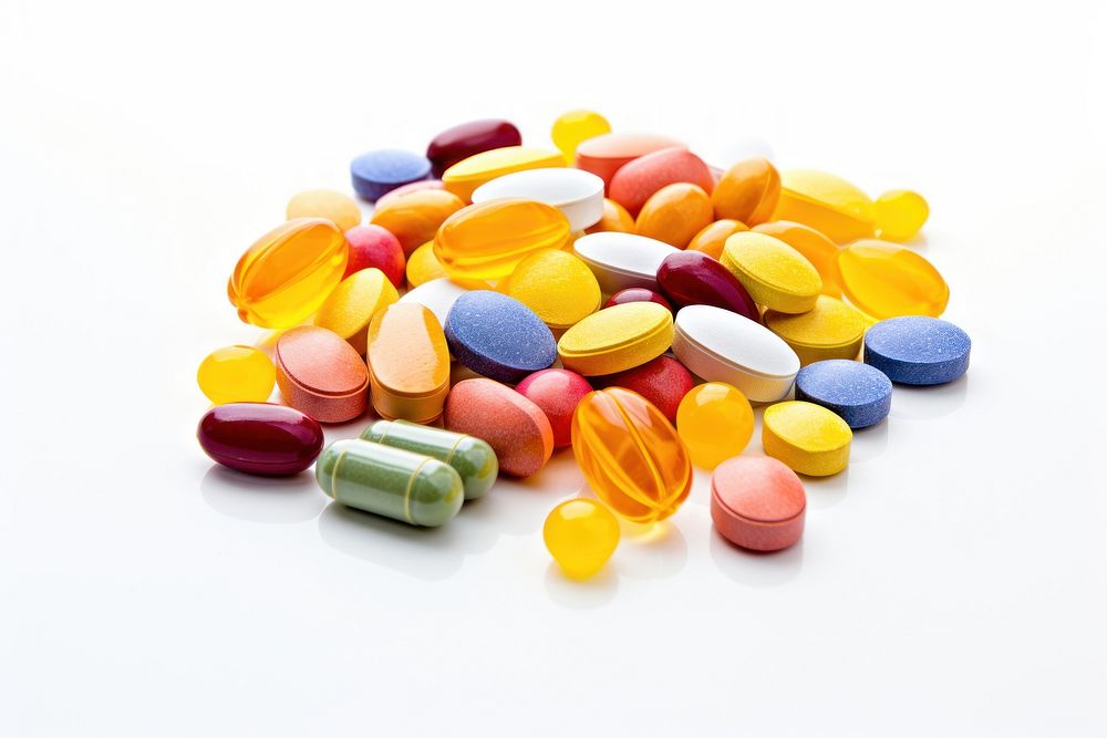 Vitamins vitamin pill antioxidant. AI generated Image by rawpixel.