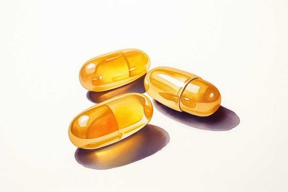 Vitamin pill capsule vitamin medication. AI generated Image by rawpixel.
