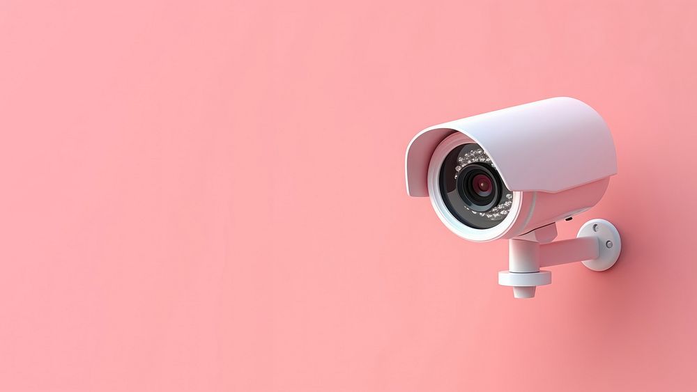 Security camera surveillance electronics technology. AI generated Image by rawpixel.