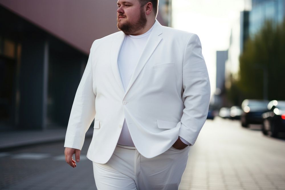 Fashion tuxedo blazer adult. AI generated Image by rawpixel.