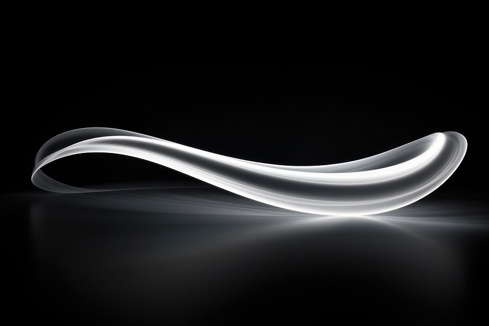 Curved Speed lighting curve speed black. 