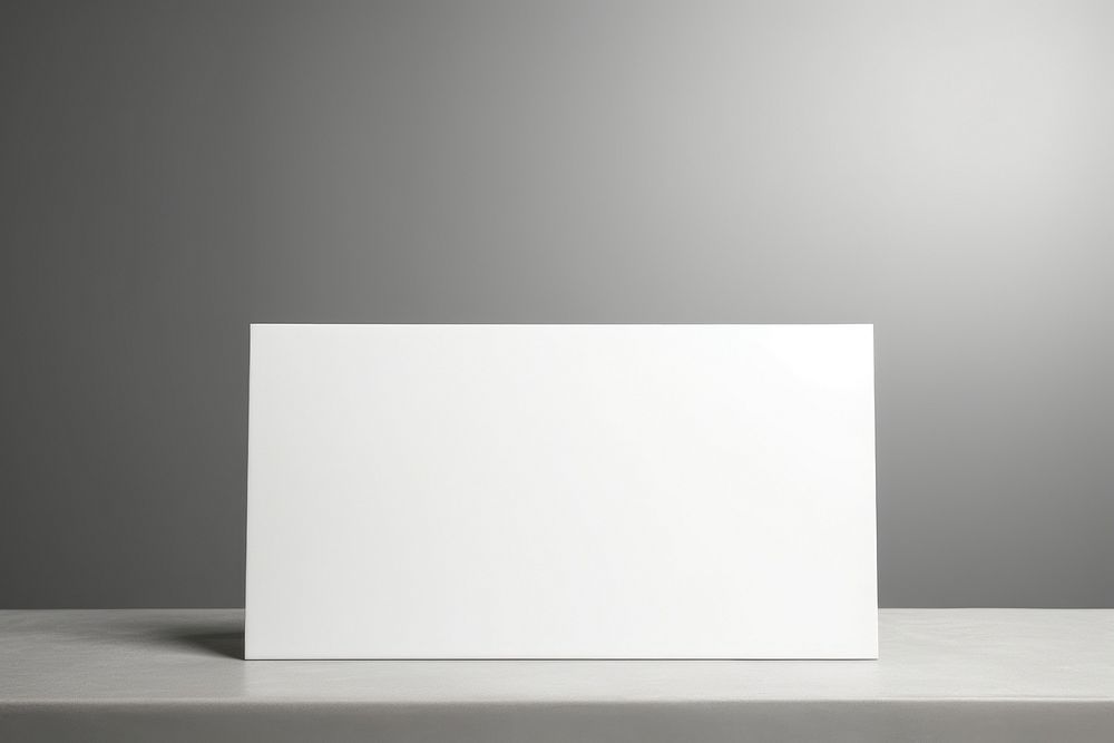 Name card sideboard paper white. AI generated Image by rawpixel.